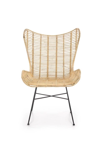 Ratanové křeslo Ikar moderní do obýváku i na terasu boho přírodní