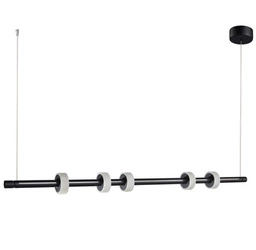 Stropní LED svítidlo RINGO Step into Design černé 150 cm moderní do obýváku nad stůl