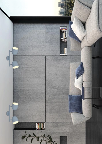Stropní svítidlo Azuro 2x40W E27 matně šedé