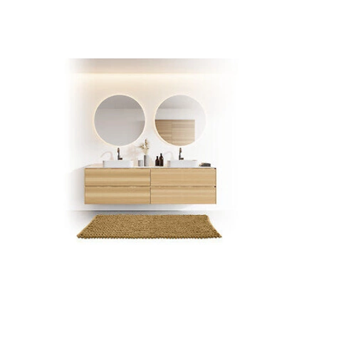 Koupelnová předložka Colors 5five simply smart měděná bavlněná moderní 50x120 cm