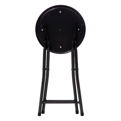 Skládací šedá stolička 5five simply smart moderní kovová do kuchyně a jídelny 45 cm