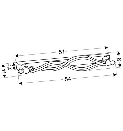 LED nástěnné svítidlo Esse bílé moderní 12W do obýváku, ložnice a koupelny CANDELLUX