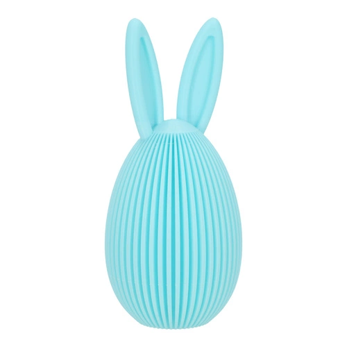 Sada 2 velikonočních tyrkysových vajíček Intesi dekorace na stůl nebo okenní parapet