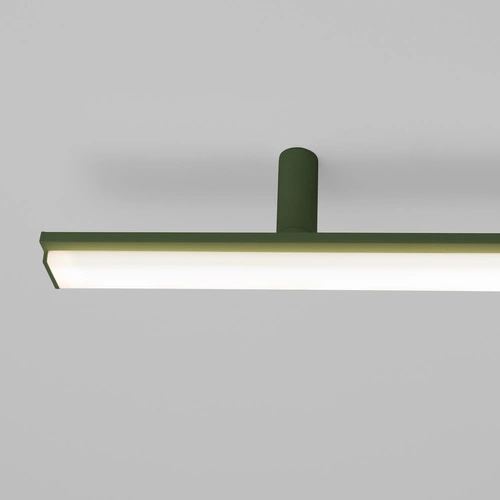 LED stropní svítidlo LAGOM olivově zelené moderní do obýváku a kuchyně 4000K Thoro