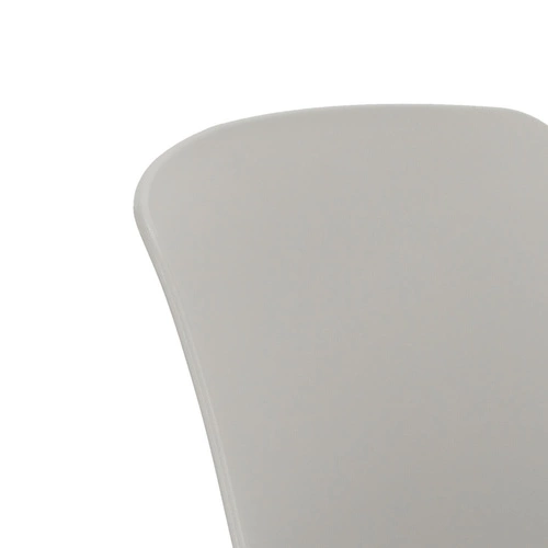 Jídelní židle Rail Intesi šedá moderní skandinávská dřevěné nohy