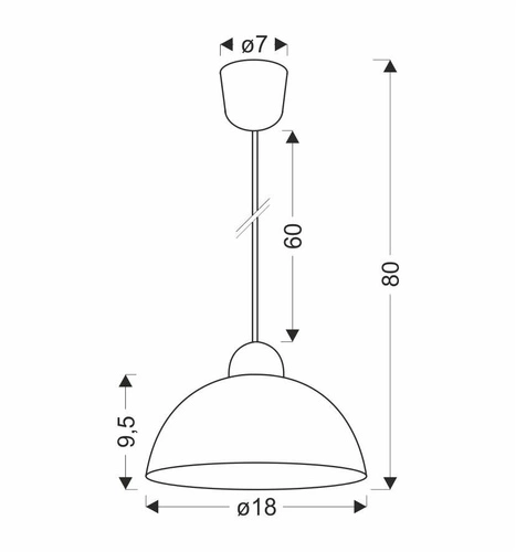 Závěsné svítidlo Vanilia moderní skleněné krémové do obýváku a ložnice 18 cm