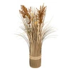 Dekorativní umělé obilí boho James 35 cm hnědé do vázy do obývacího pokoje Atmosphera