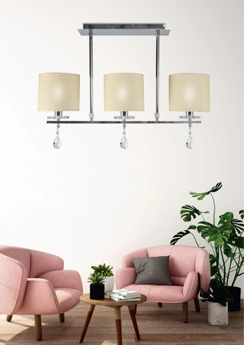 Stropní svítidlo Estera 3x40W E14 chrom