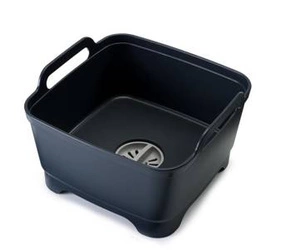 JJ - Wash&Drain mísa s výpustí, šedá