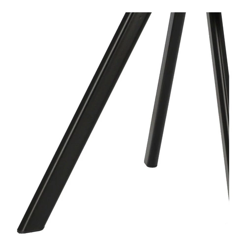 Čalouněná jídelní židle Nels béžová s područkami moderní černé nohy