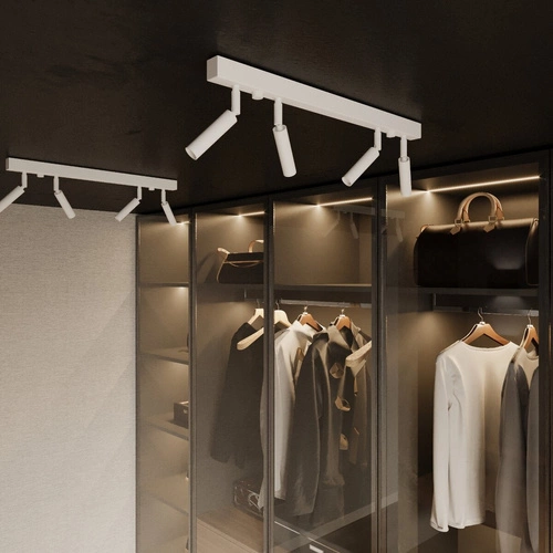 Stropní svítidlo EYETECH 3 bílé moderní kovové do kuchyně a obýváku Sollux Lighting