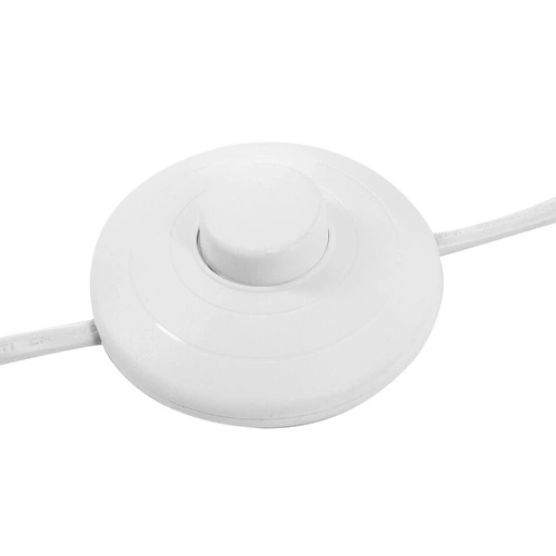 Podlahová lampa Bahi bílá/bambus