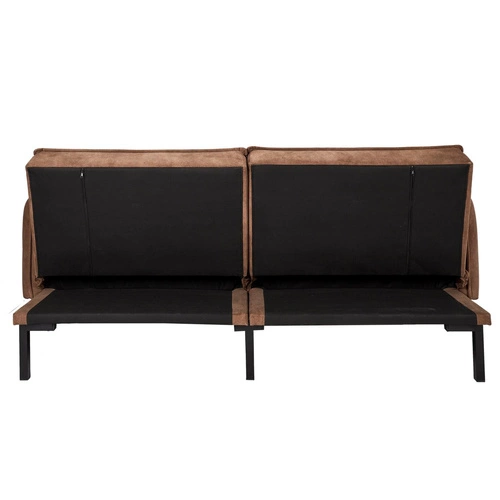 Rozkládací pohovka Canif hnědá