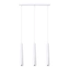 Závěsné svítidlo PRYSM 3L bílé skandinávské tříramenné do obýváku, jídelny nebo nad kuchyňský ostrůvek