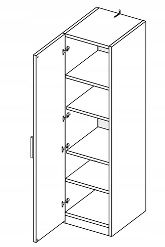 Ložnicová sestava nábytku Holly bílá