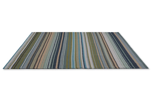 Venkovní koberec Spectro Stripes Emerald Marine Rust 200x280cm