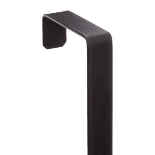 Nástěnný bambusový věšák na dveře Natureo 5five černý do předsíně a koupelny