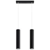 Závěsné svítidlo Lagos černé 2bodové moderní do obýváku kuchyně nebo nad ostrůvek