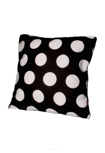 Sametový dekorační polštář Ring Intesi do obýváku a ložnice antialergický 40x40 cm