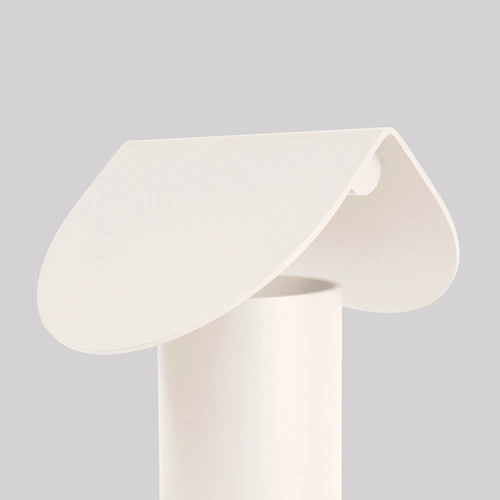Stolní LED lampa BISCUIT značky THORO LIGHTING, béžová, hliník, 13 × 12 × 15 cm