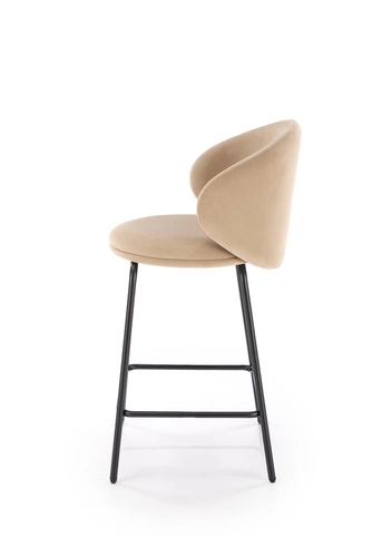 Židle barová Nafan béžový