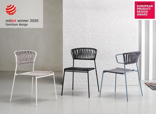 Židle Lisa Filo Arm antracitová