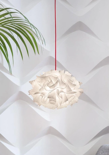 Závěsné svítidlo koule Veli Mini bílá moderní LED do obýváku a jídelny SLAMP