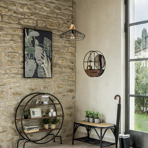 Visící lampa Ben černá