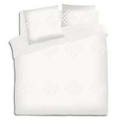 Bavlněné povlečení 260x240 Atmosphera béžové s tuftováním do ložnice Oeko-Tex