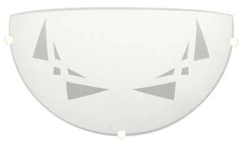 Stropní svítidlo Trias bílý skleněný klasický do obýváku a ložnice CANDELLUX 30 cm