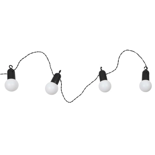 Solární žárovka girlanda 20 LED bílá