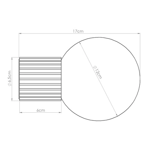 Nástěnné svítidlo HALO černé moderní IP44 do koupelny, obýváku a ložnice SOLLUX LIGHTING