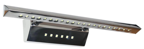 Nástěnné svítidlo Forte LED 3 7W LED trojúhelníková trubice s vypínačem chromová