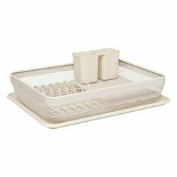 Kovový odkapávač na nádobí Mayaj béžový na pracovní desku moderní 5five simply smart 43 cm