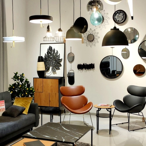 Houpací křeslo Cazar hnědá ekokůže moderní loft vintage do obýváku