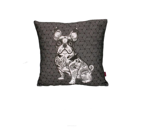 Sametový dekorační polštář Bouled 40x40 cm moderní antialergenní do obýváku Intesi