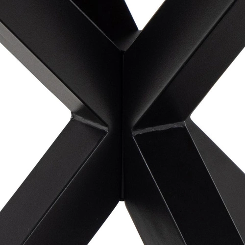 Kulatý mramorový stůl Heaven 120 cm moderní do jídelny a obýváku hnědý černé nohy