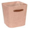 Textilní úložný box Ronda 31x31 růžový do police a šatny s úchytem 5five simply smart