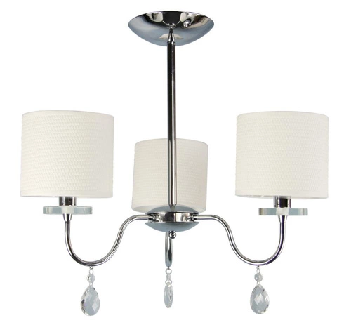 Závěsná lampa Estera 3x40W E14 chrom