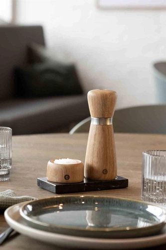 Crush Grind Kyoto dřevěný mlýnek na sůl a pepř 17 cm skandinávský dub