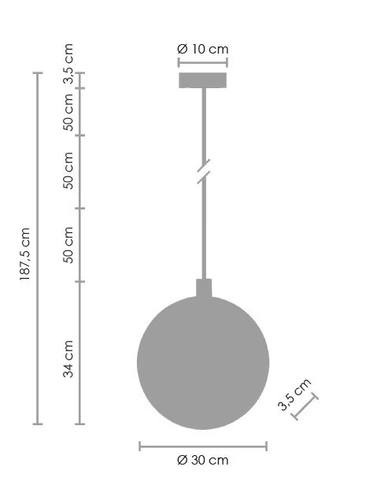 Závěsné svítidlo MARBLE 30 cm LED z mramoru a mosazi nad jídelní stůl moderní do obýváku