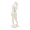 Dekorační figurka Couple Atmosphera bílá moderní do ložnice nebo jako dárek 33 cm