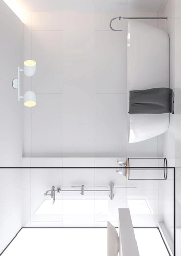 Moderní bílý stropní lustr Azuro s nastavitelnými stínidly do obýváku a kuchyně 38 cm