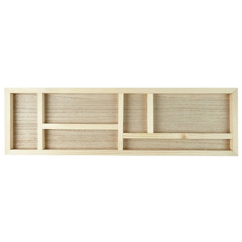 Policový / stolní organizér přírodní