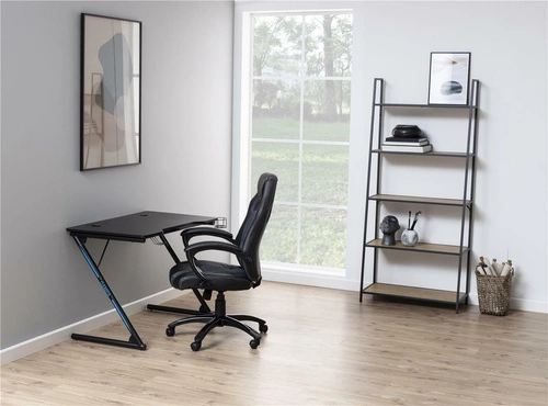 psací stůl pro hráče Trooper černý