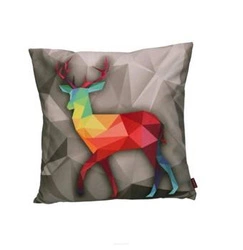 Dekorační sametový polštář MAX antialergický moderní do obýváku vícebarevný 40x40