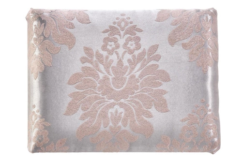 Bílý toaletní stolek Elsa s oválným zrcadlem a taburetem, glamour na líčení se zásuvkami