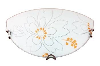 Stropní svítidlo Lana CANDELLUX LIGHTING bílé skleněné klasické do obýváku a ložnice 30 cm