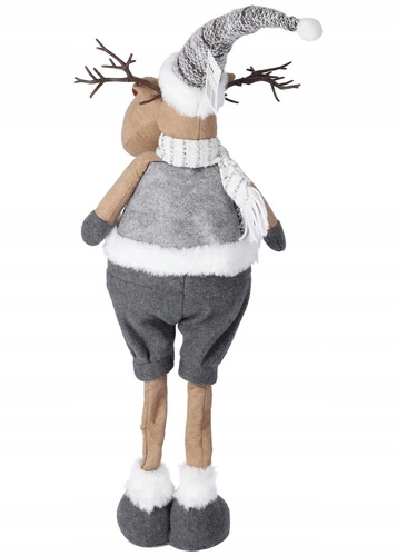 Plyšová šedá figurka soba 70 cm  