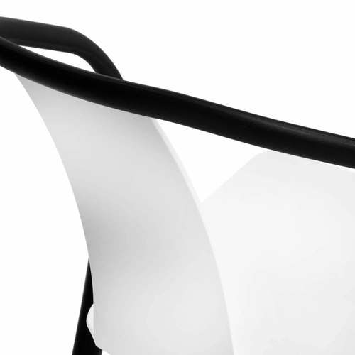 Židle Bella černá/bílá